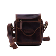 Genuine Leather Crossbody Purse Style - Multi