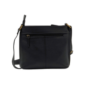 Genuine Leather Crossbody Purse - Multi