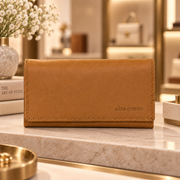 Genuine Women's Leather RFID Wallet - Multi