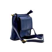 Genuine Leather Crossbody Purse - Multi