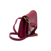 Genuine Leather Crossbody Purse and Wallet - Dual Tone