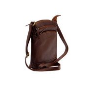 Genuine Leather Crossbody Purse Style - (Multi)