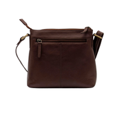 Genuine Leather Crossbody Purse - Multi