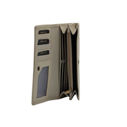 Genuine Women's Leather RFID Wallet - Multi