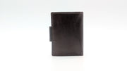 Genuine Leather RFID Wallet - Brown