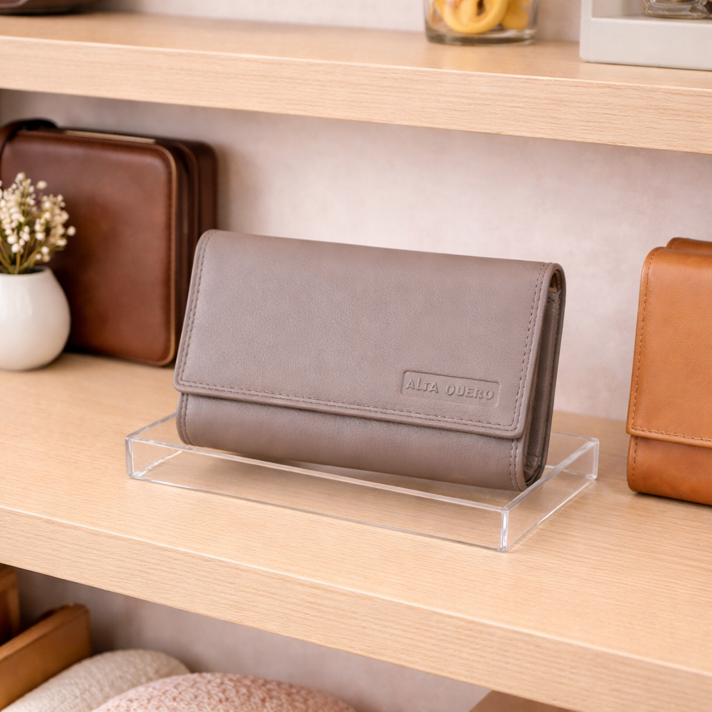 Genuine Leather Wallet – Toupe