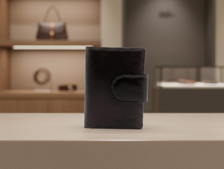 Genuine Leather Wallet RFID – Brown
