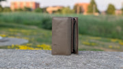 Genuine Leather Women's RFID Wallet - Taupe